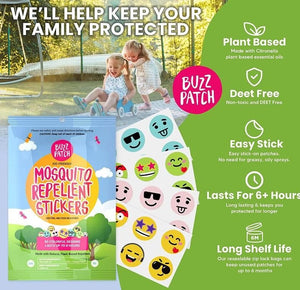 Kartsyy Mosquito Repellent Patches – Pack of 6