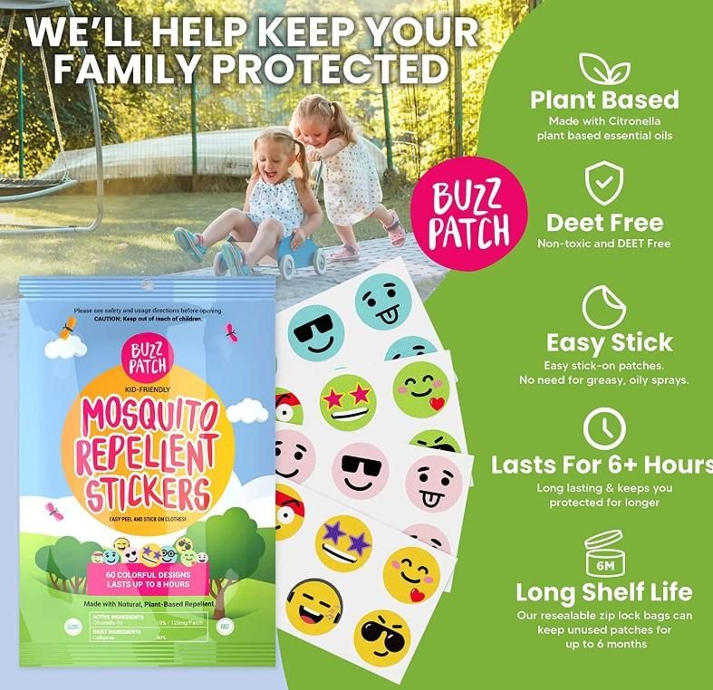 Kartsyy Mosquito Repellent Patches – Pack of 6
