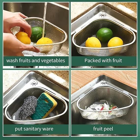 Kartsyy Triangle Sink Drain Basket