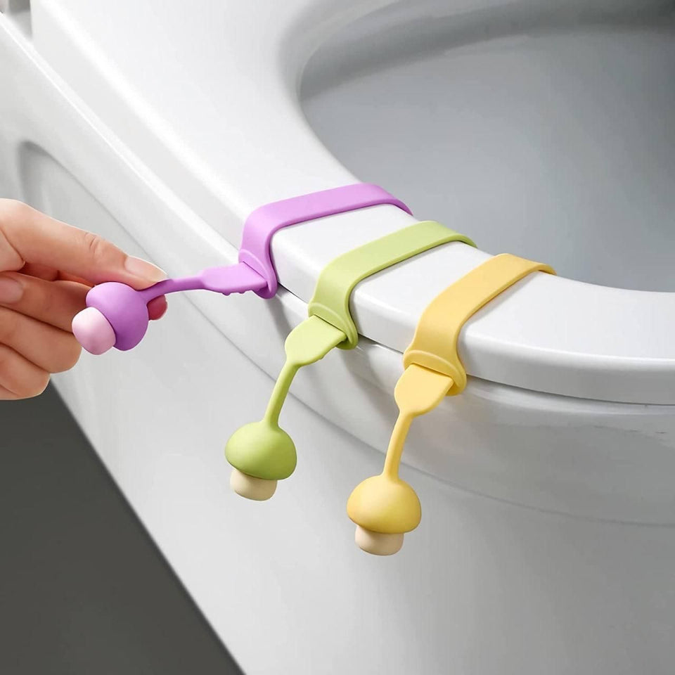 Kartsyy Silicone Toilet Seat Lifters – Pack of 4