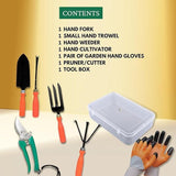 Kartsyy 6-in-1 Garden Tool Set with Box