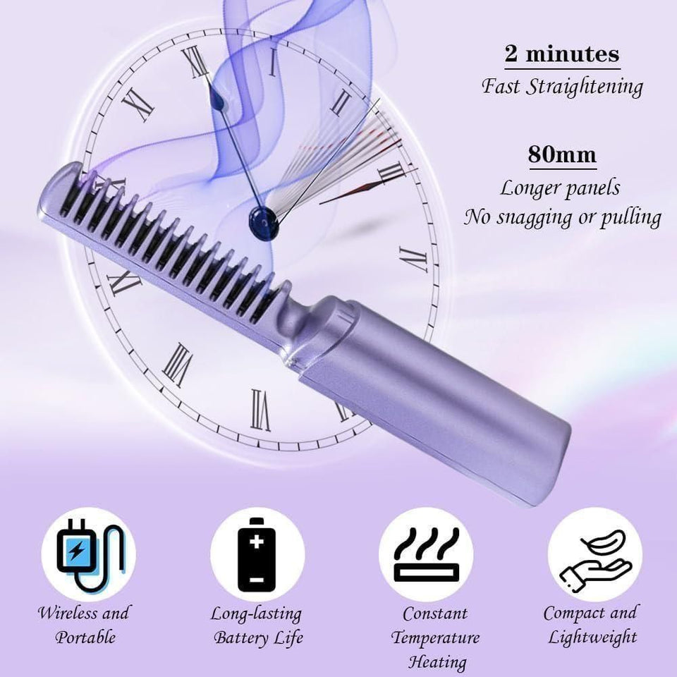 Kartsyy Portable Cordless Mini Hair Straightener