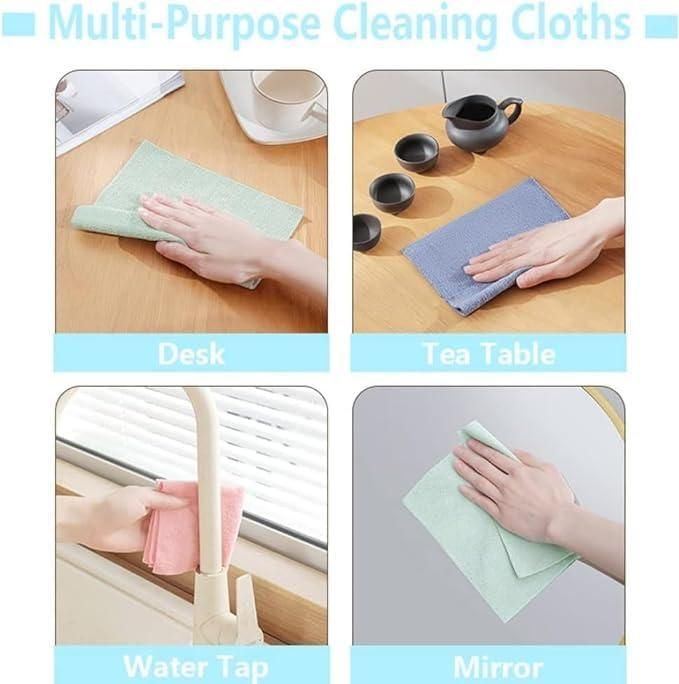 Kartsyy Microfiber Cleaning Cloths – 20 PCS
