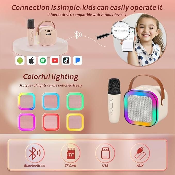 Kartsyy Bluetooth Karaoke Speaker