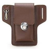 Kartsyy PU Leather Mobile Pouch with Belt Loop
