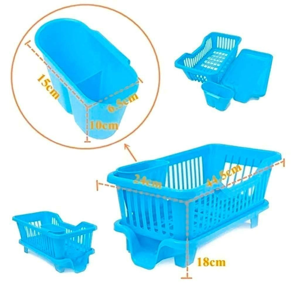 Kartsyy 3-in-1 Kitchen Dish Drainer