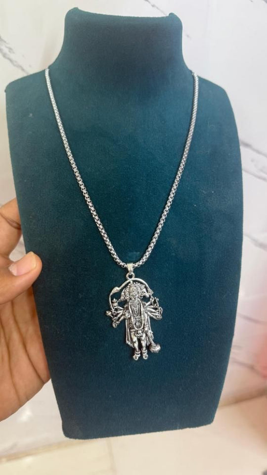 Kartsyy 5 Mukhi Hanumanji Pendant with Chain