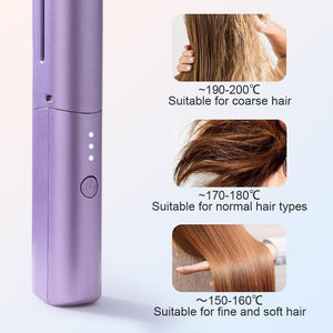 Kartsyy Portable Cordless Mini Hair Straightener