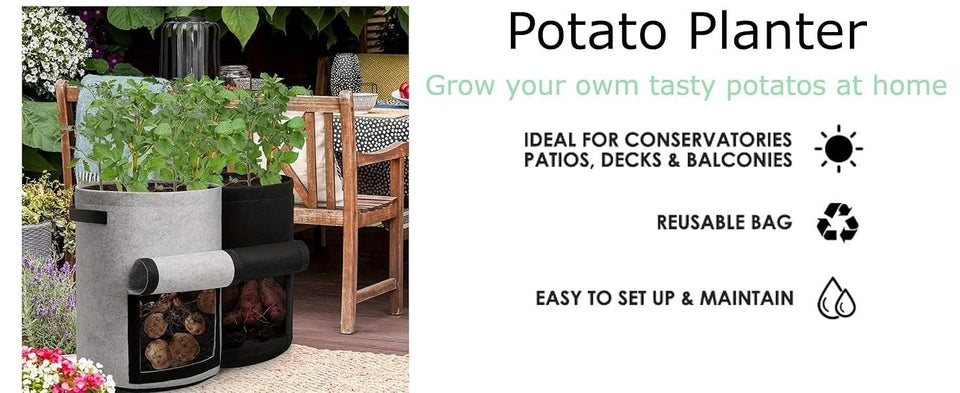 Kartsyy Potato Grow Bag with Harvest Window
