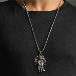 Kartsyy 5 Mukhi Hanumanji Pendant with Chain