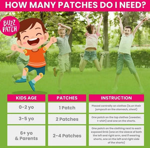 Kartsyy Mosquito Repellent Patches – Pack of 6