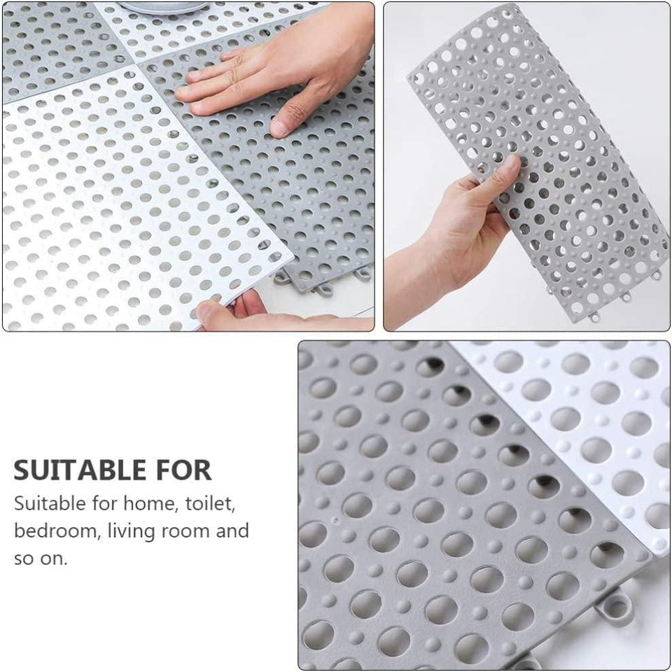 Kartsyy Anti-Slip Bathroom Mats – Pack of 4