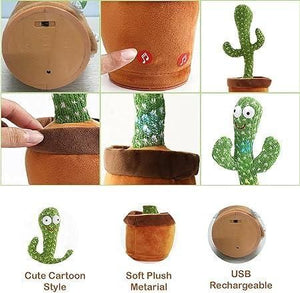 Kartsyy LED Dancing Cactus Toy