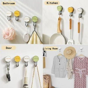 Kartsyy Suction Wall Hooks – Pack of 2