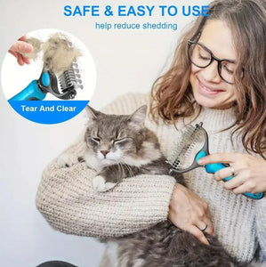 Kartsyy 2-in-1 Pet Grooming Brush