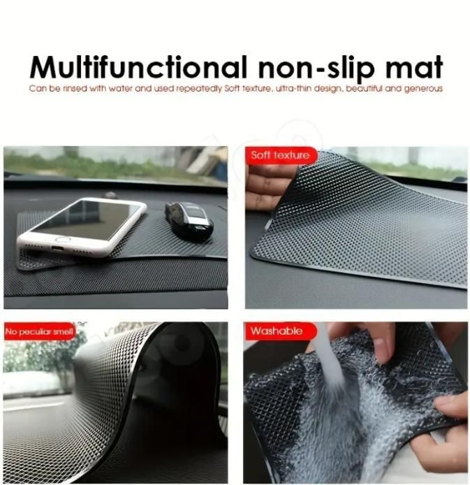 Kartsyy Non-Slip Silicone Dashboard Mat