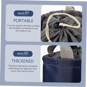 Kartsyy Cylindrical Insulated Lunch Bag