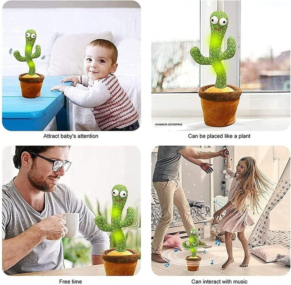 Kartsyy LED Dancing Cactus Toy