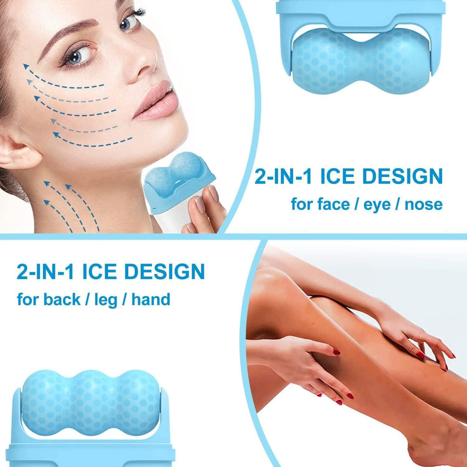 Kartsyy 2-in-1 Ice Roller for Face & Body